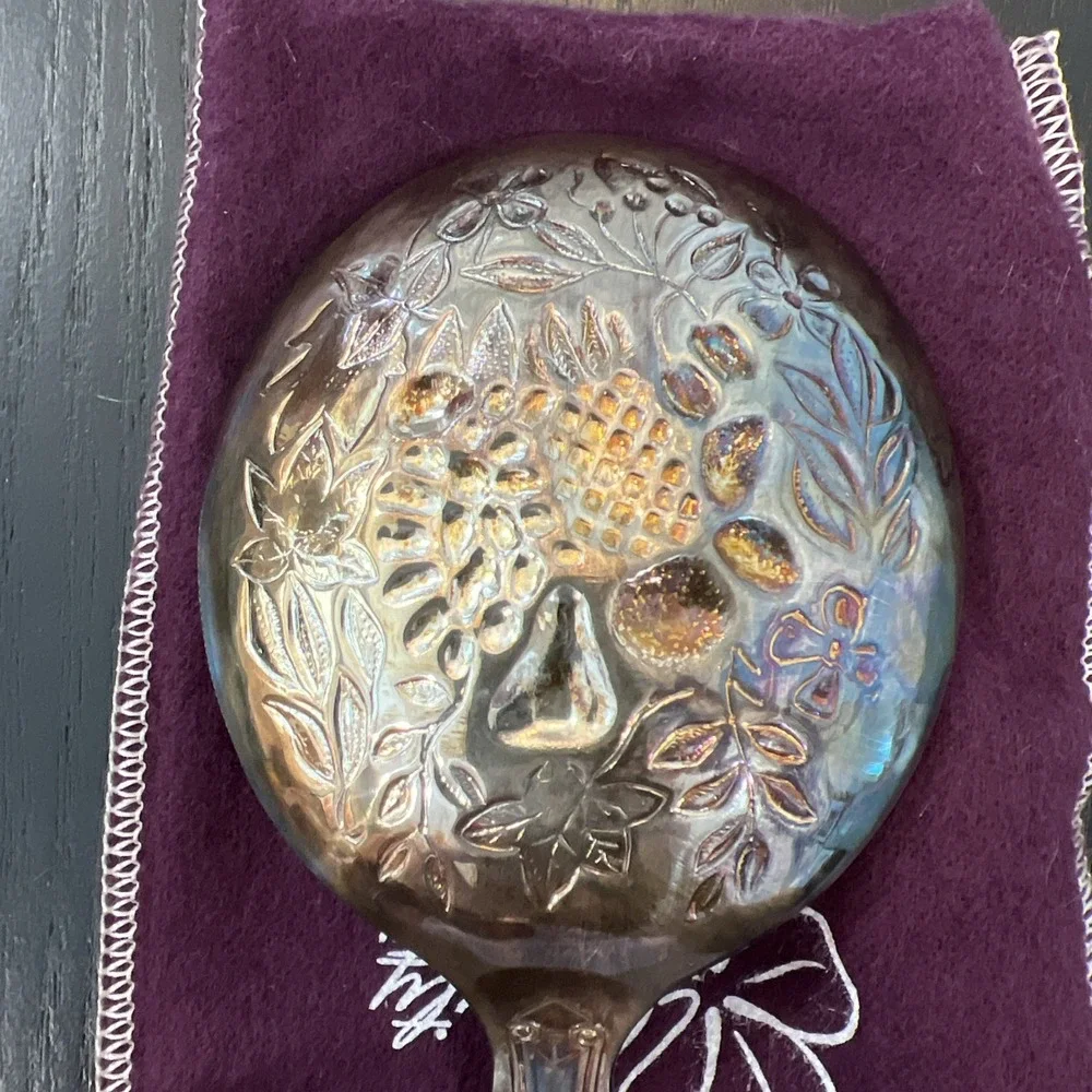 Sheffield England Eisenberg- Lozano EPNS A1 Bon‎ Berry Serving Spoons